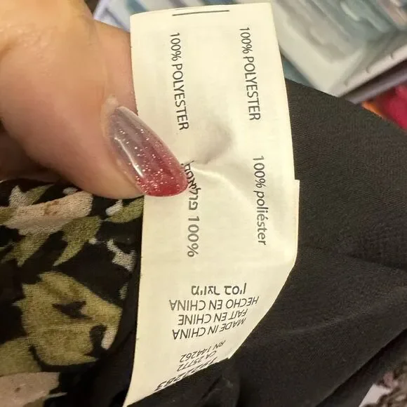 Black Tape Floral Dress - Picture 4 of 7